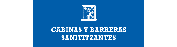 Cabinas y barrera sanirizantes