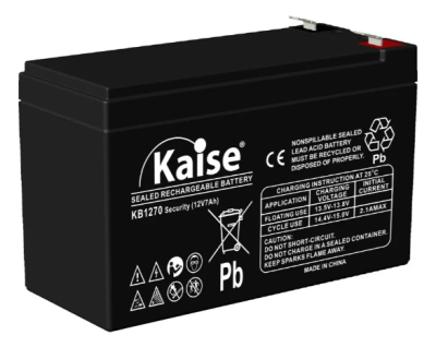 Batería recargable de electrolito absorbido